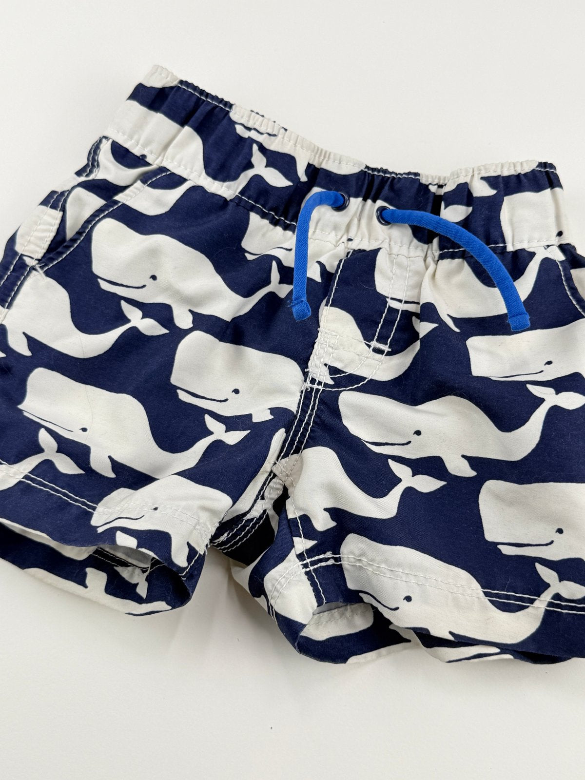 Baby Gap Whale Print Shorts 6-12M