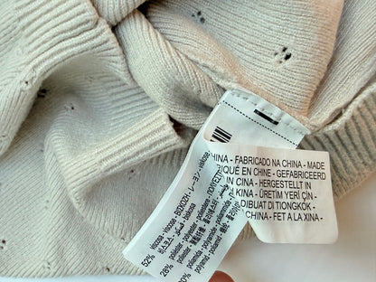 Zara Knit Pointelle Top & Leggings Set 3/4Y