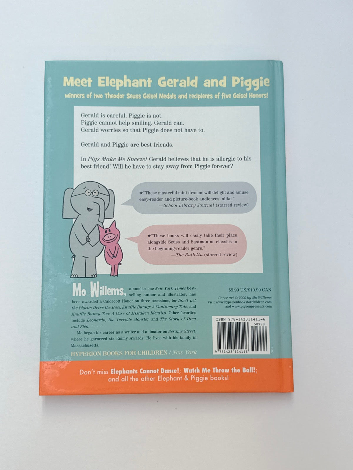 Mo Willems Pigs Make Me Sneeze