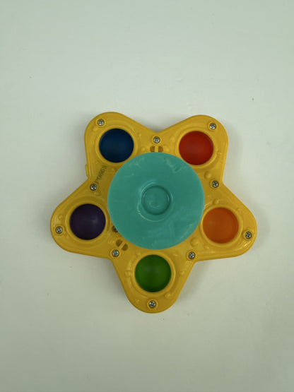 Star Shape Press Button Baby Toy