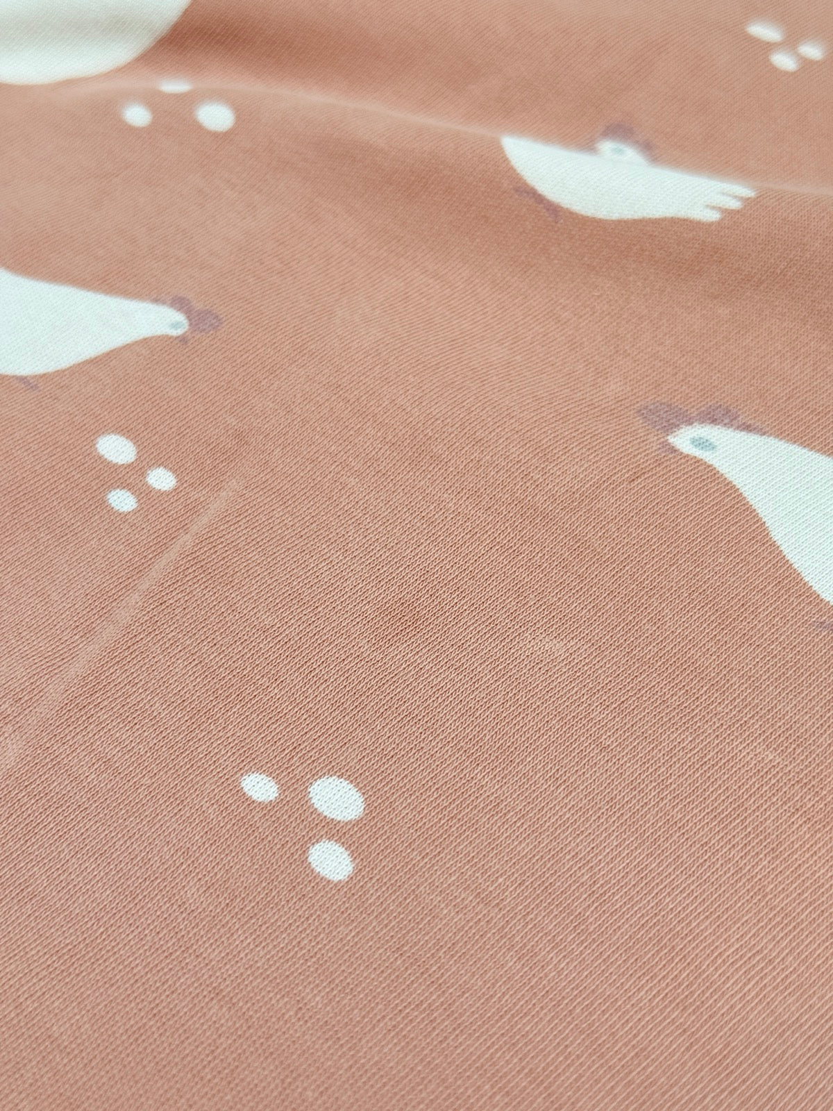 Parade Organic Cotton Chicken Print Pajamas 3/4