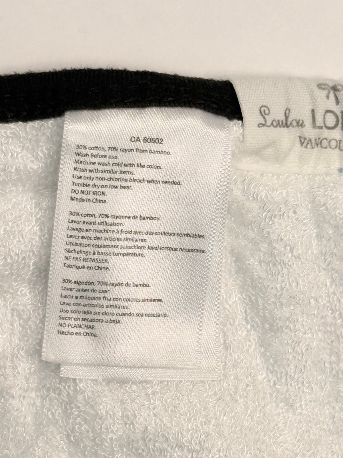Loulou Lollipop Sushi Print Baby Washcloth
