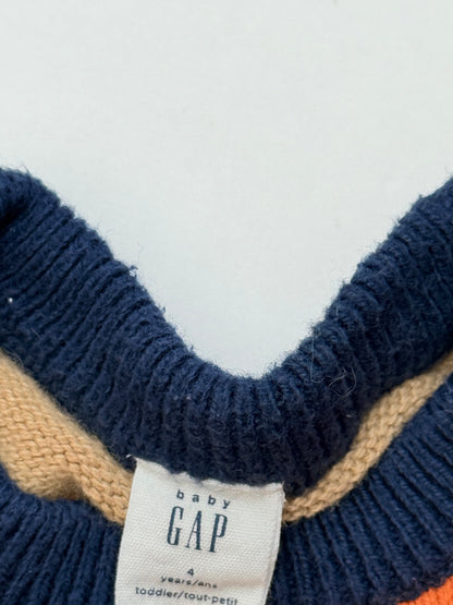 Baby Gap Rainbow Striped Sweater 4T