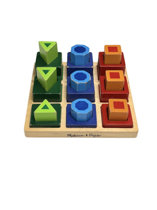 Melissa & Doug Shape Stacking Toy