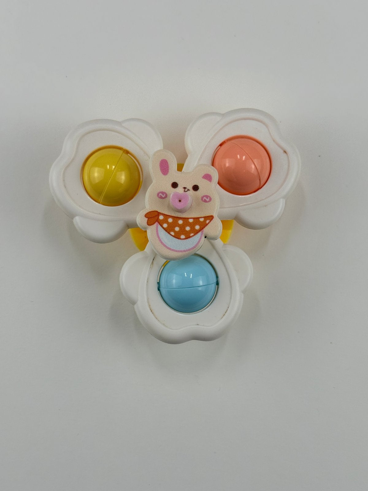 Suction Cup Spinner Baby Toy Bunny