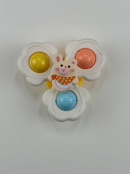 Suction Cup Spinner Baby Toy Bunny