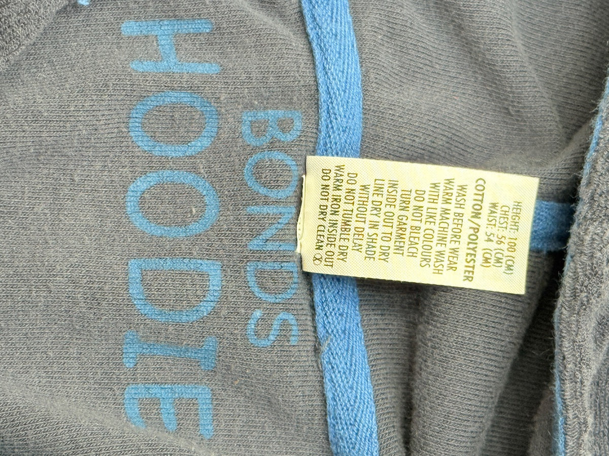 Bonds Navy Terry Hoodie 3T