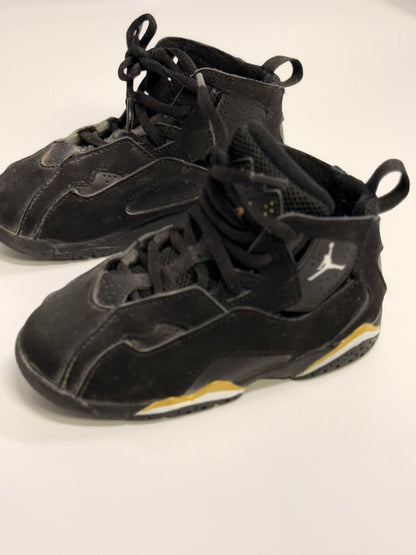 Jordan True Flight Black Gold Toddler 9C