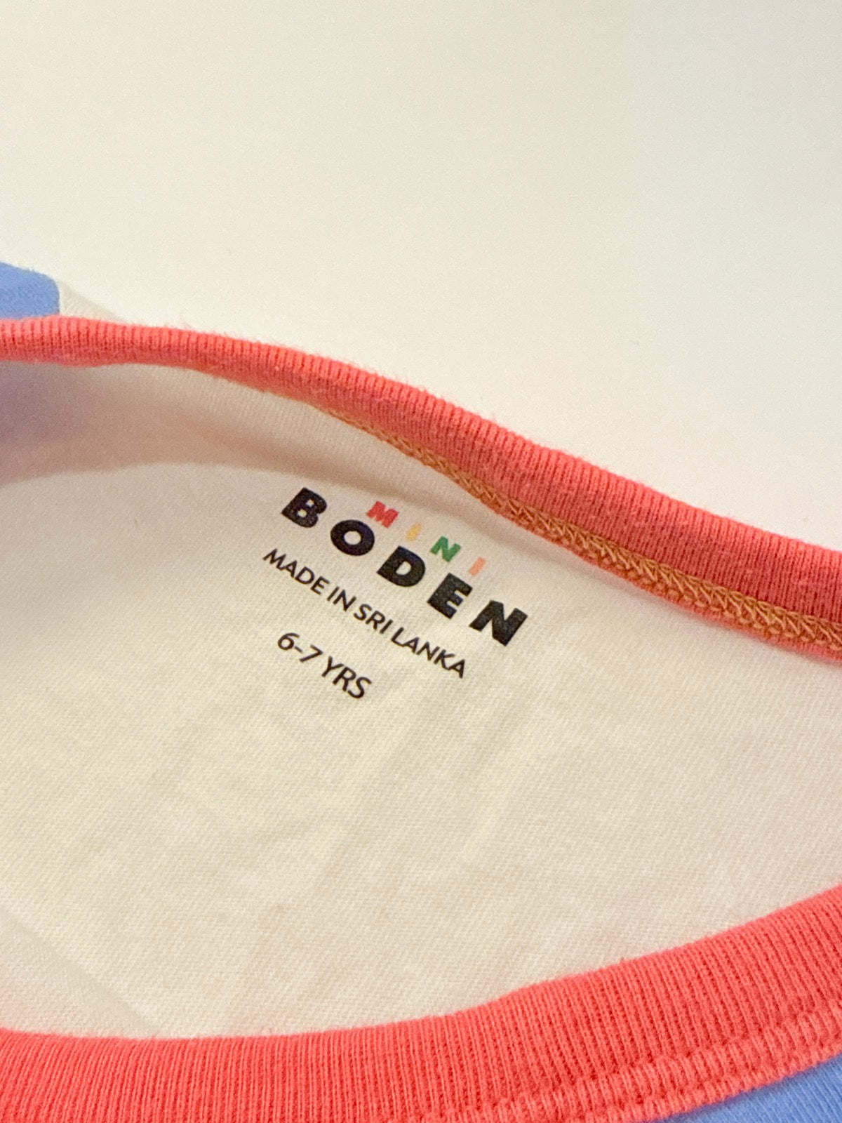Mini Boden Flower Car Appliqué Top 6-7Y