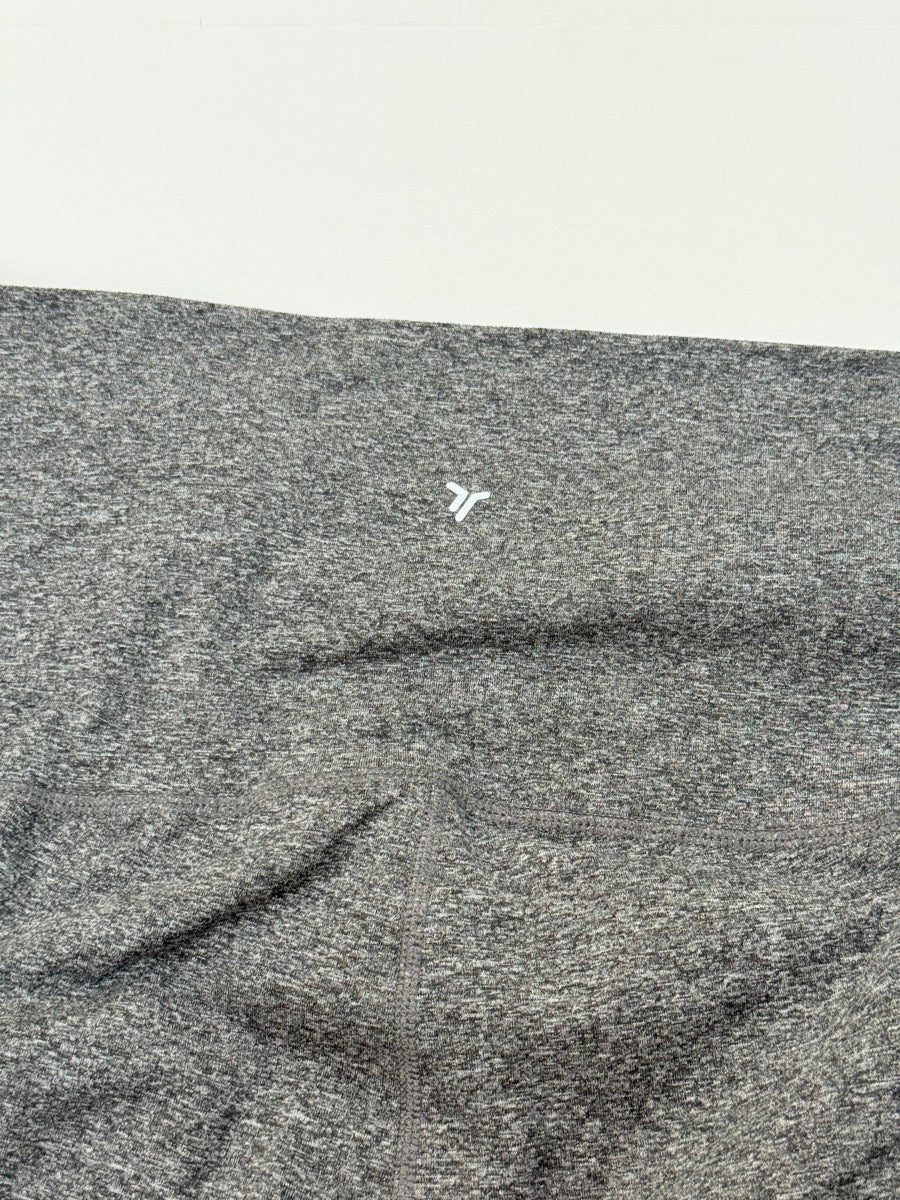 Maternity Gray Heathered Athletic Leggings