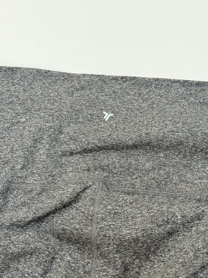 Maternity Gray Heathered Athletic Leggings