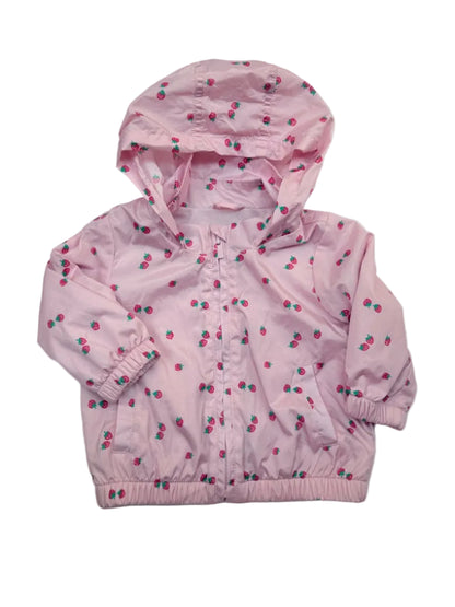 Baby Gap Strawberry Print Windbreaker Jacket 6-12m