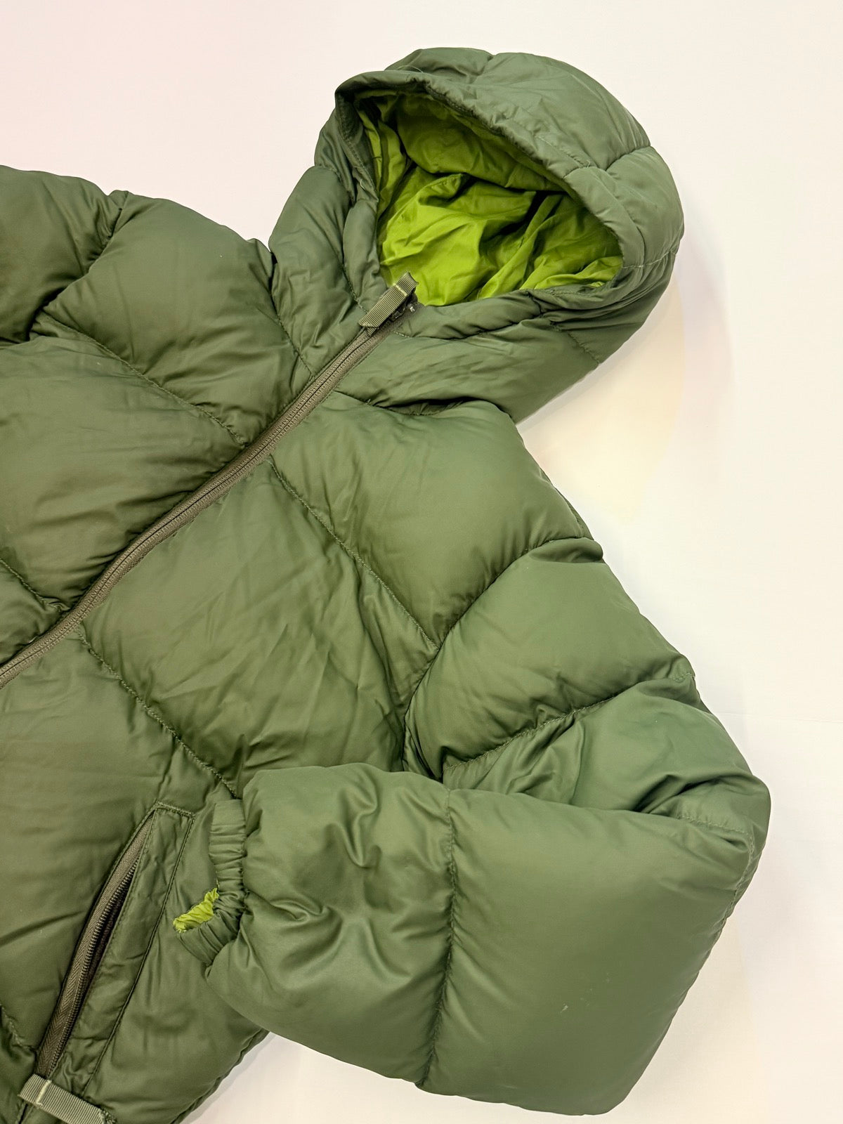 MEC Kids Green Down Puffer Jacket Size 8