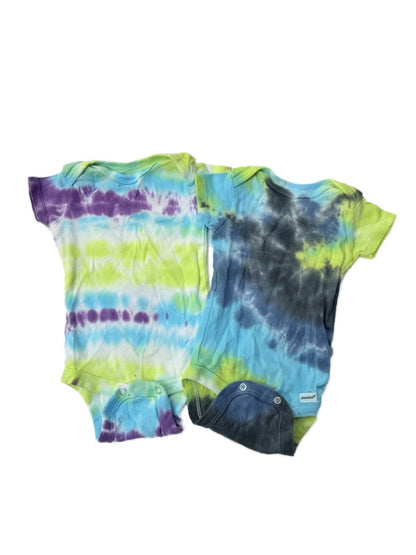 Gerber Onesies Tie-Dye Bodysuit Set 0-3M