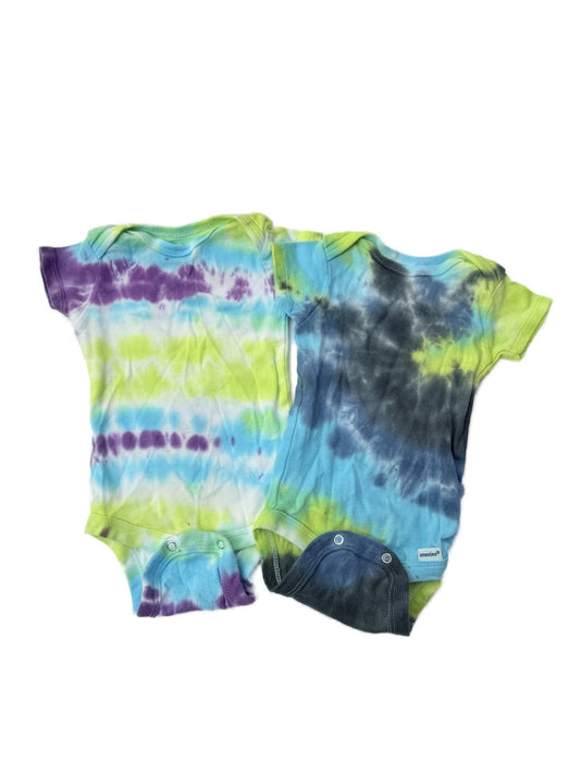 Gerber Onesies Tie-Dye Bodysuit Set 0-3M