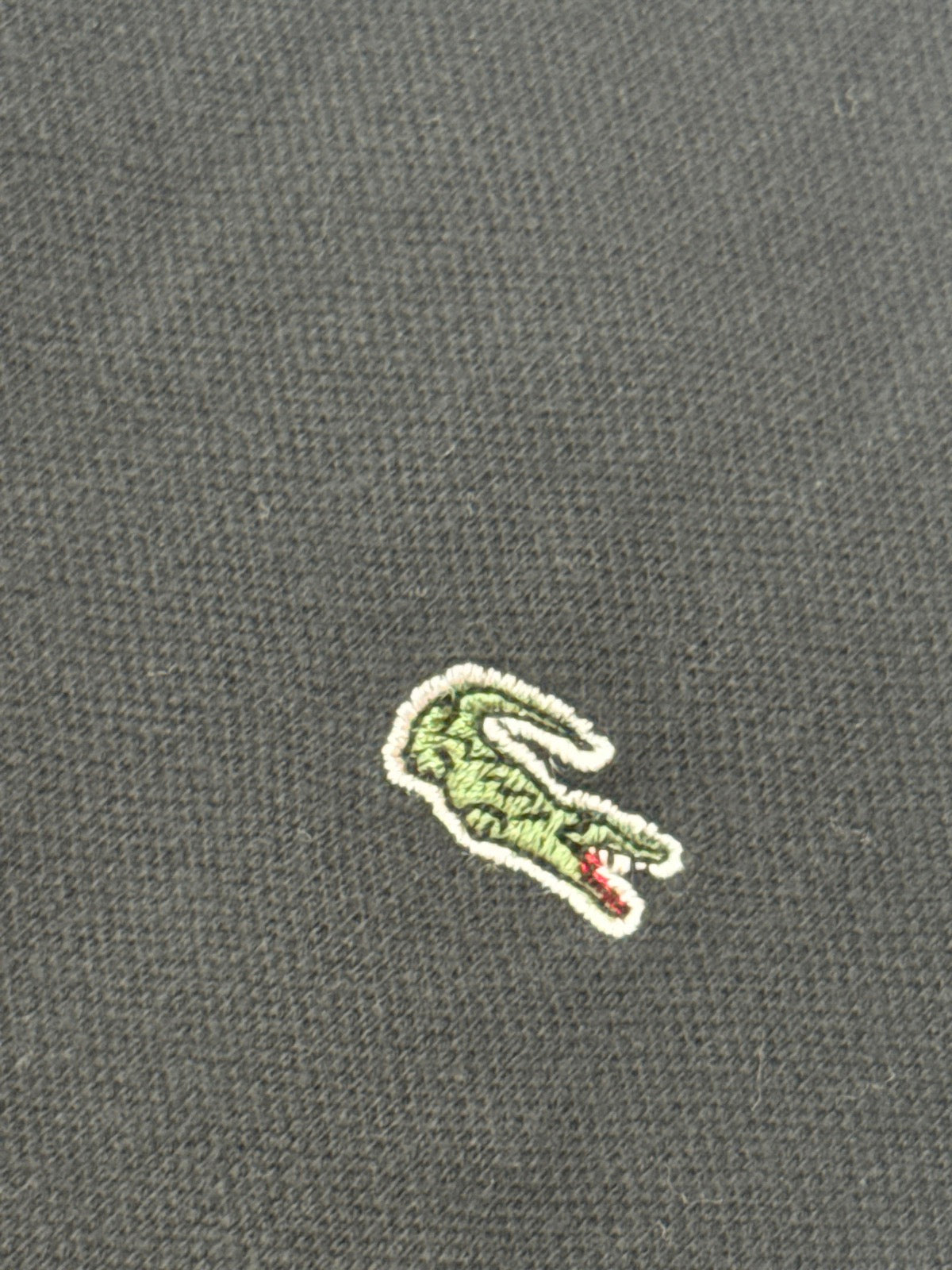 Lacoste Black Polo Shirt Size 34