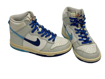 Nike Dunk High Gray Blue Kids Size 12C