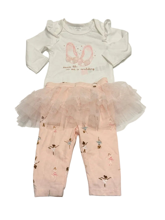 PL Baby 3m 2pc Ballerina Set