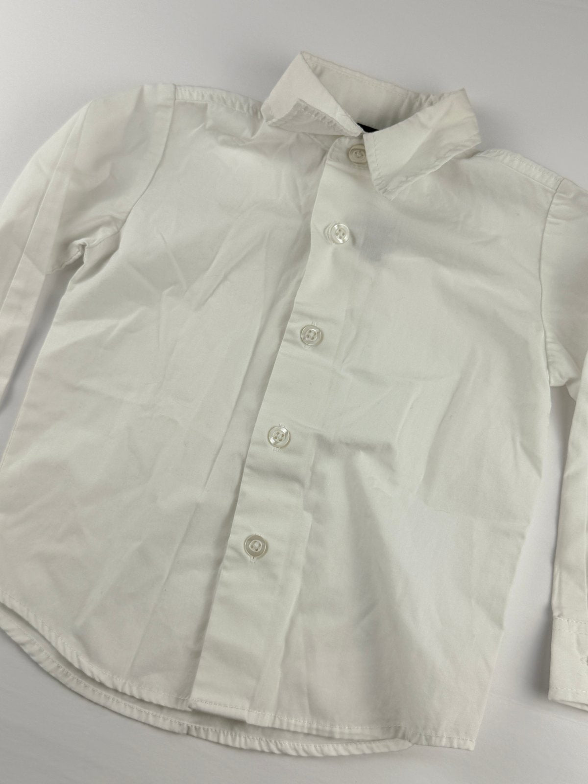 Nautica White Button-Up Shirt 18M