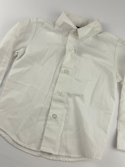 Nautica White Button-Up Shirt 18M