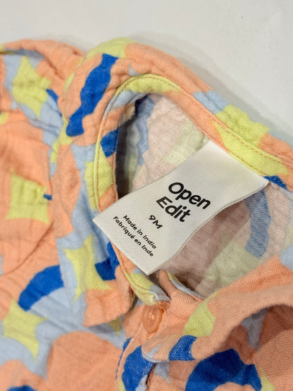 Open Edit Abstract Print Muslin Set 9M