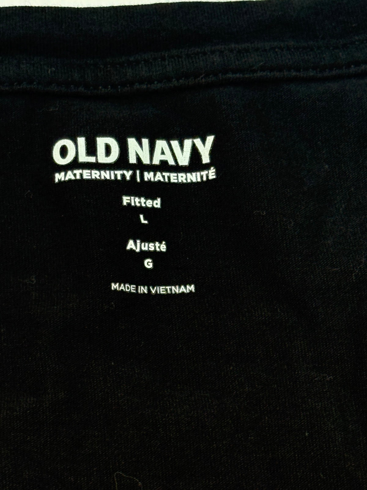 Old Navy Maternity Moth Graphic T-Shirt L