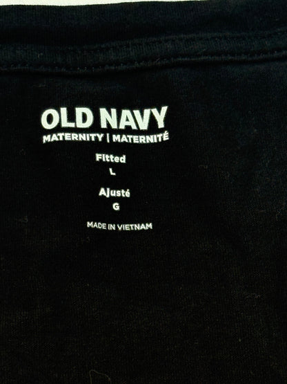 Old Navy Maternity Moth Graphic T-Shirt L