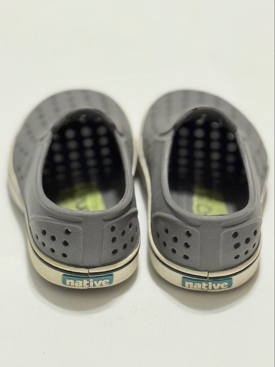 Native Miles Slip-On Gray Shoes C6