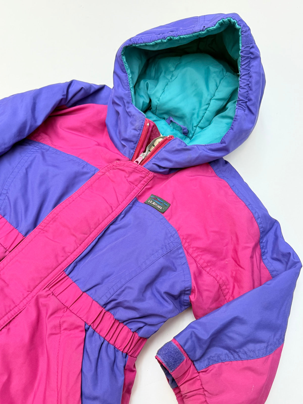 L.L. Bean Snow Suit Colorblock 12-24m