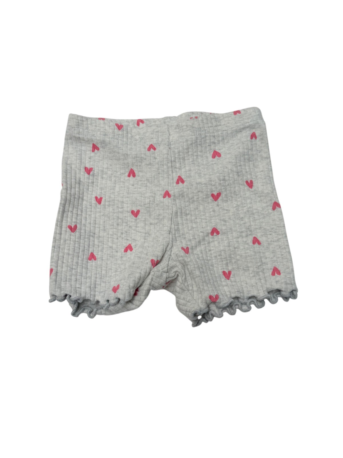 Carter's Heart Print Ribbed Shorts 18M