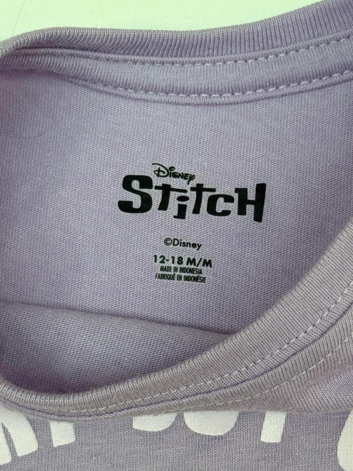Disney Stitch Halloween T-Shirt 12-18M