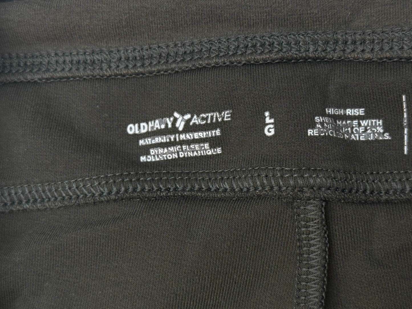 Old Navy Active Maternity Fleece Joggers L