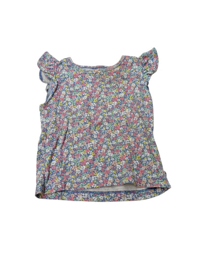 Carter's Floral Flutter Sleeve Top 24M