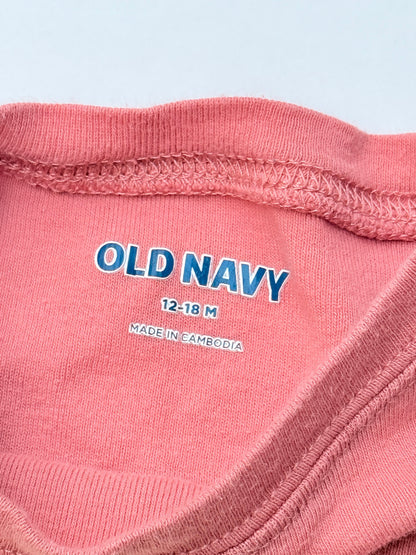 Old Navy Eggs-hausted Pajama Set 12-18M