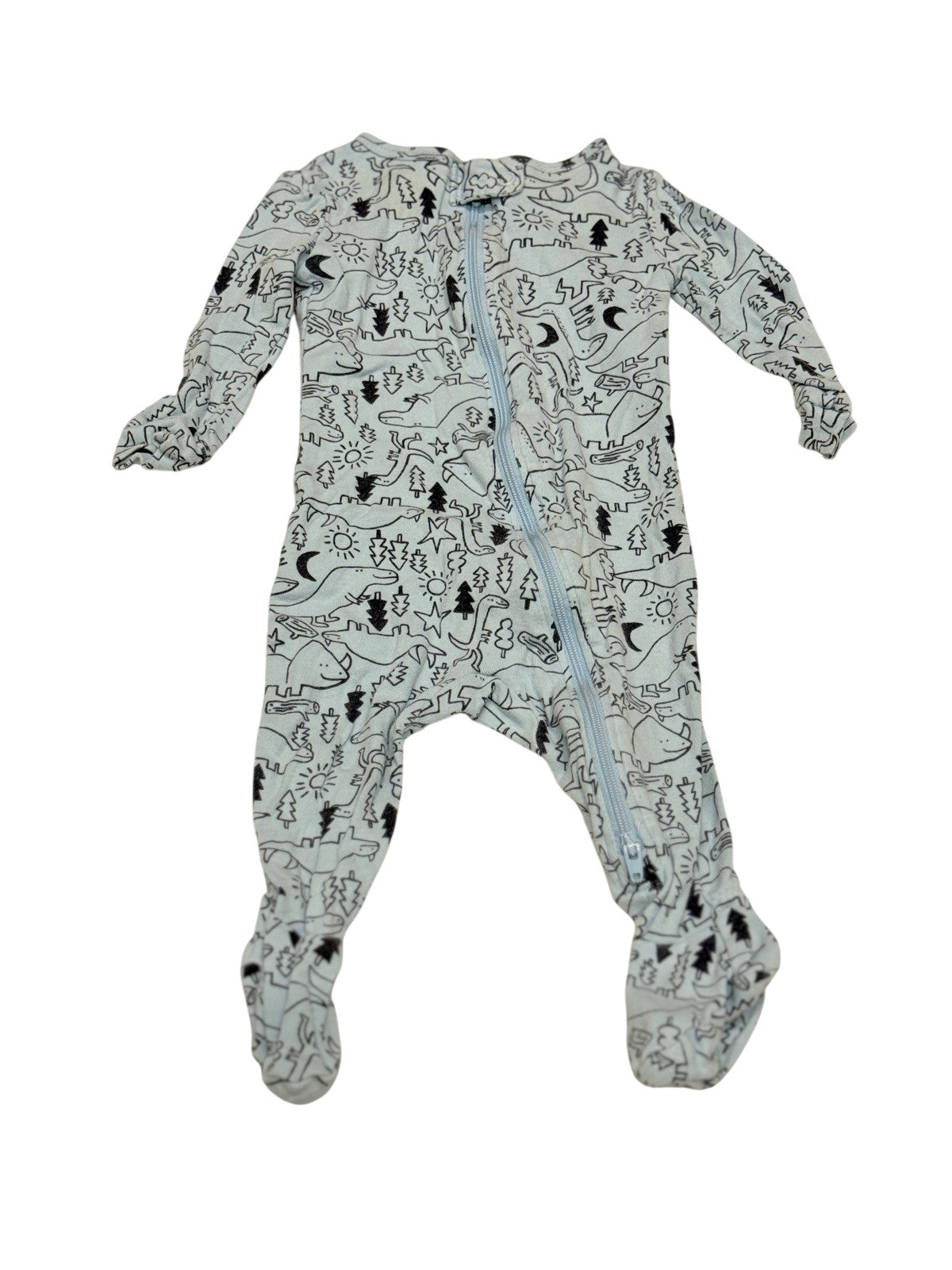 Joe Fresh Dinosaur Footed Sleeper 3-6m