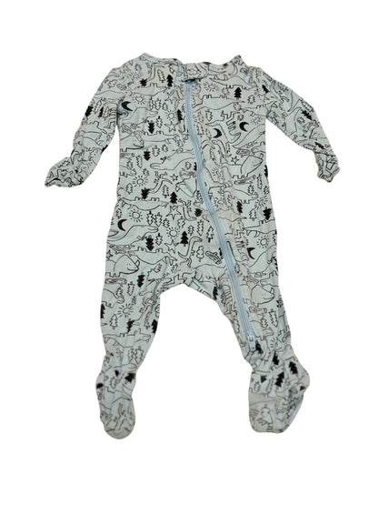 Joe Fresh Dinosaur Footed Sleeper 3-6m