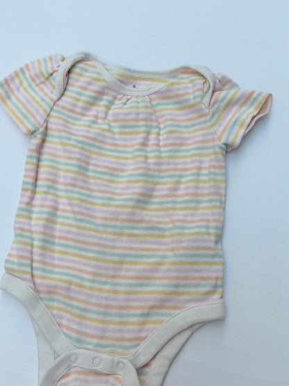 Baby Gap Striped Bodysuit 3-6 Months