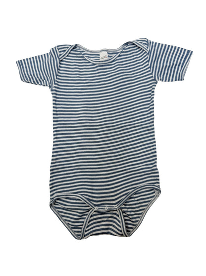 Jacky Blue Striped Bodysuit Size 3T/4T