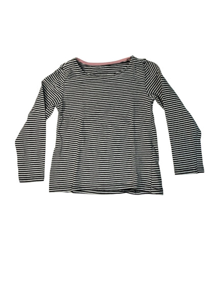 H&M Black White Striped T-Shirt 4-6Y