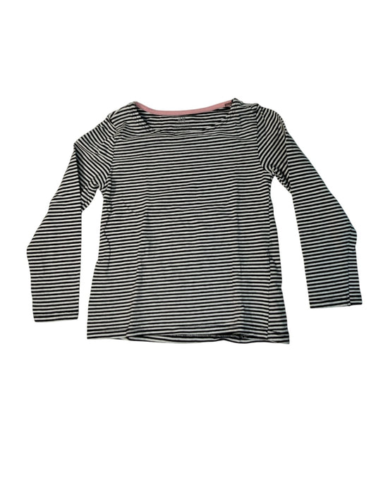 H&M Black White Striped T-Shirt 4-6Y