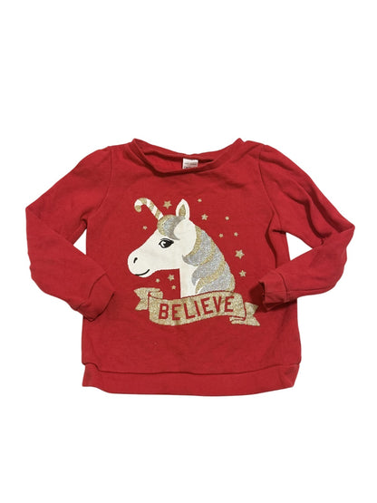 Carter's Believe Unicorn Sweatshirt 3T