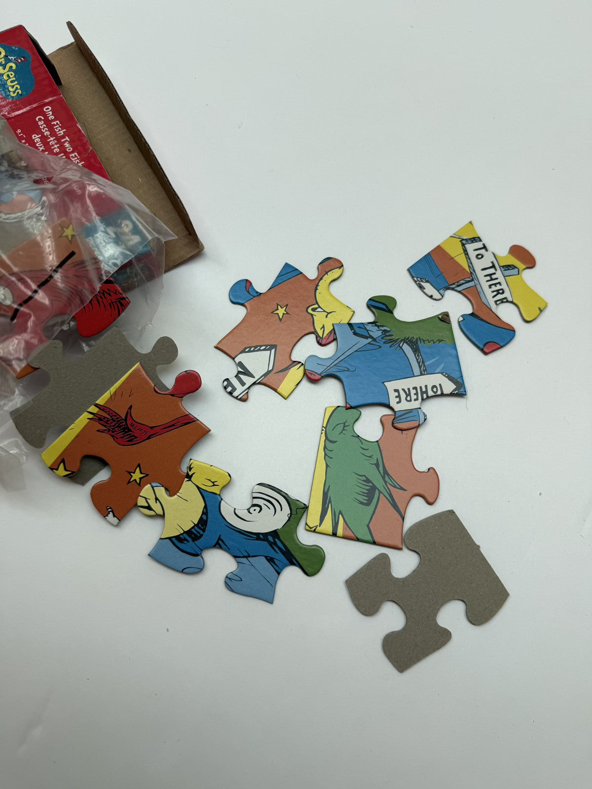 Dr. Seuss One Fish Two Fish 24-Piece Puzzle