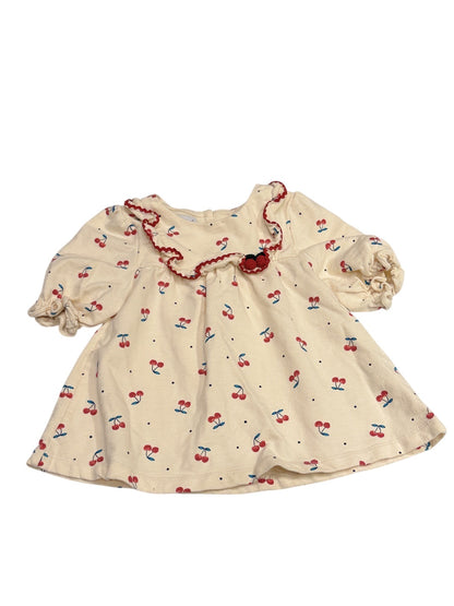 Absorba Cherry Print Dress Size 24M
