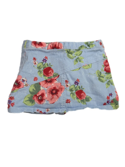 Children's Place Floral Skort Blue 24M