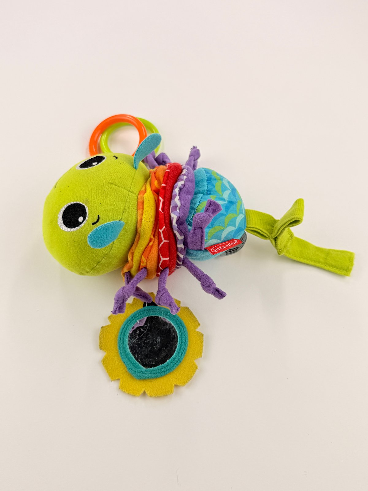 Infantino Caterpillar Hanging Plush Baby Toy