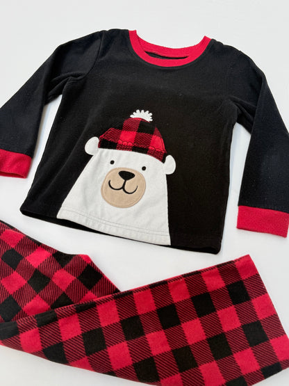 Carter's Polar Bear Fleece Pajama Set 4T