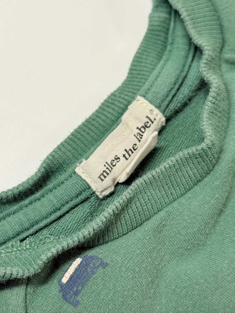 Miles the label crewneck 5y