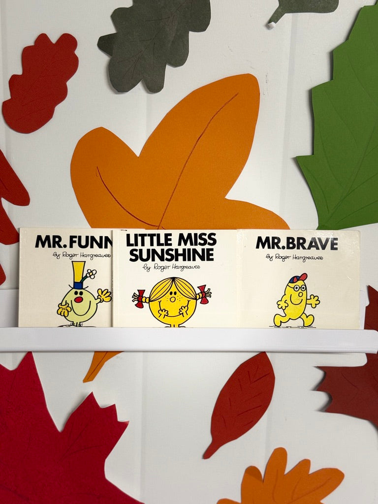Little Miss and Mr books 3 pc Set