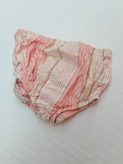 So Cute Striped Bloomer Shorts 6-9M