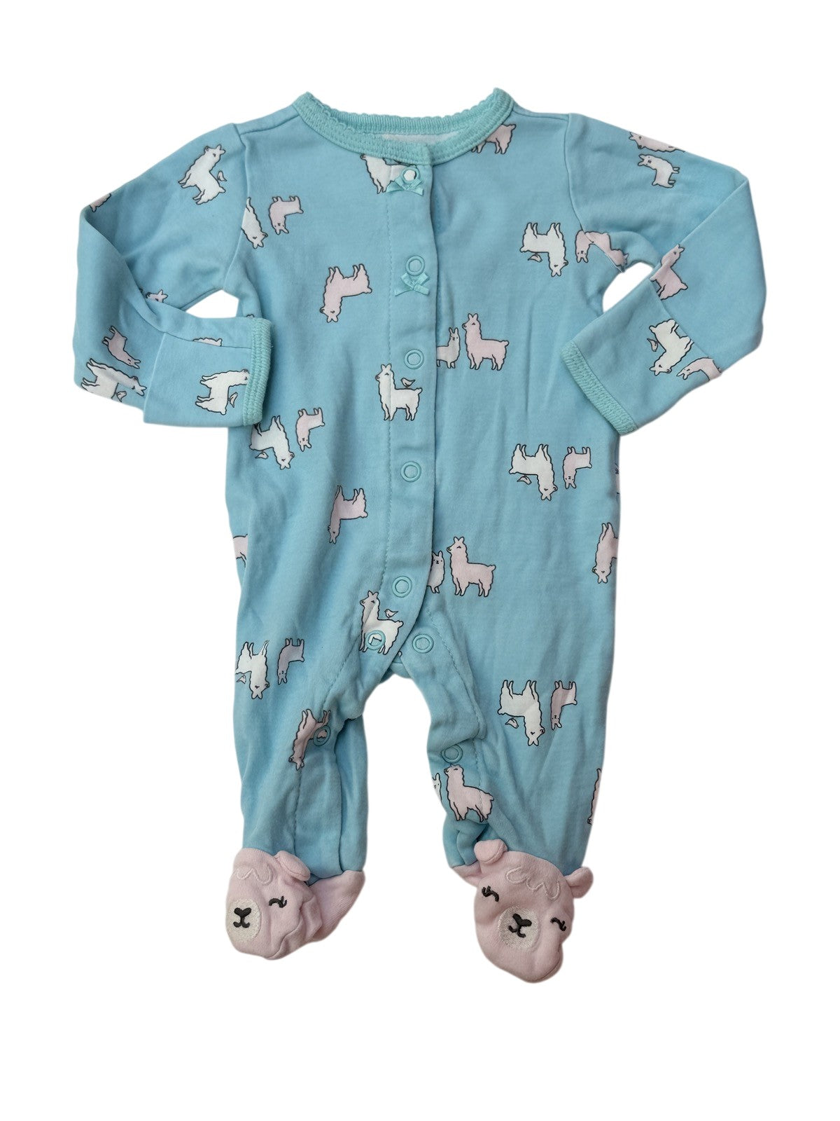 Carter's Llama Footed Sleeper Newborn